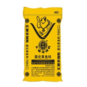 汇银丰草鱼料6#/3.0L/40KG